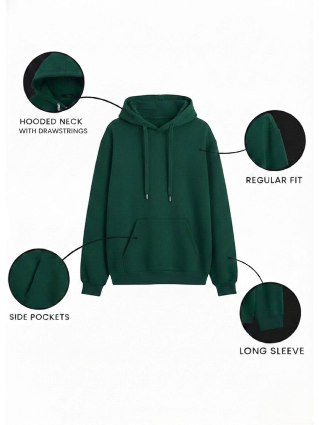 Men Hooded Sweatshirt