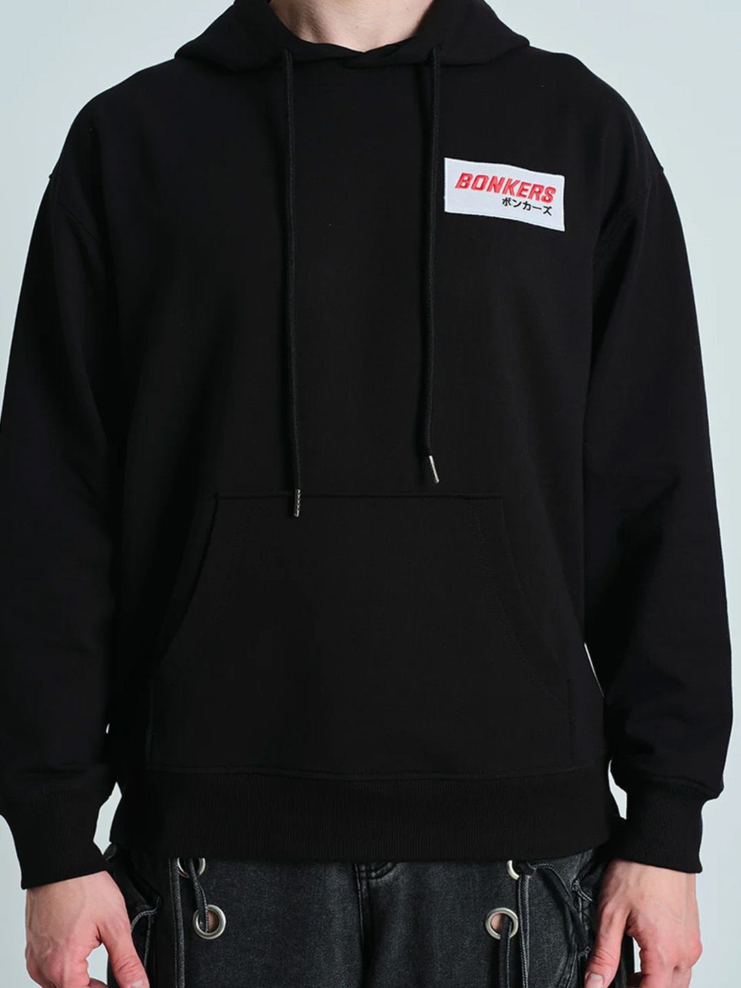 Men Printed Hooded Sweatshirt