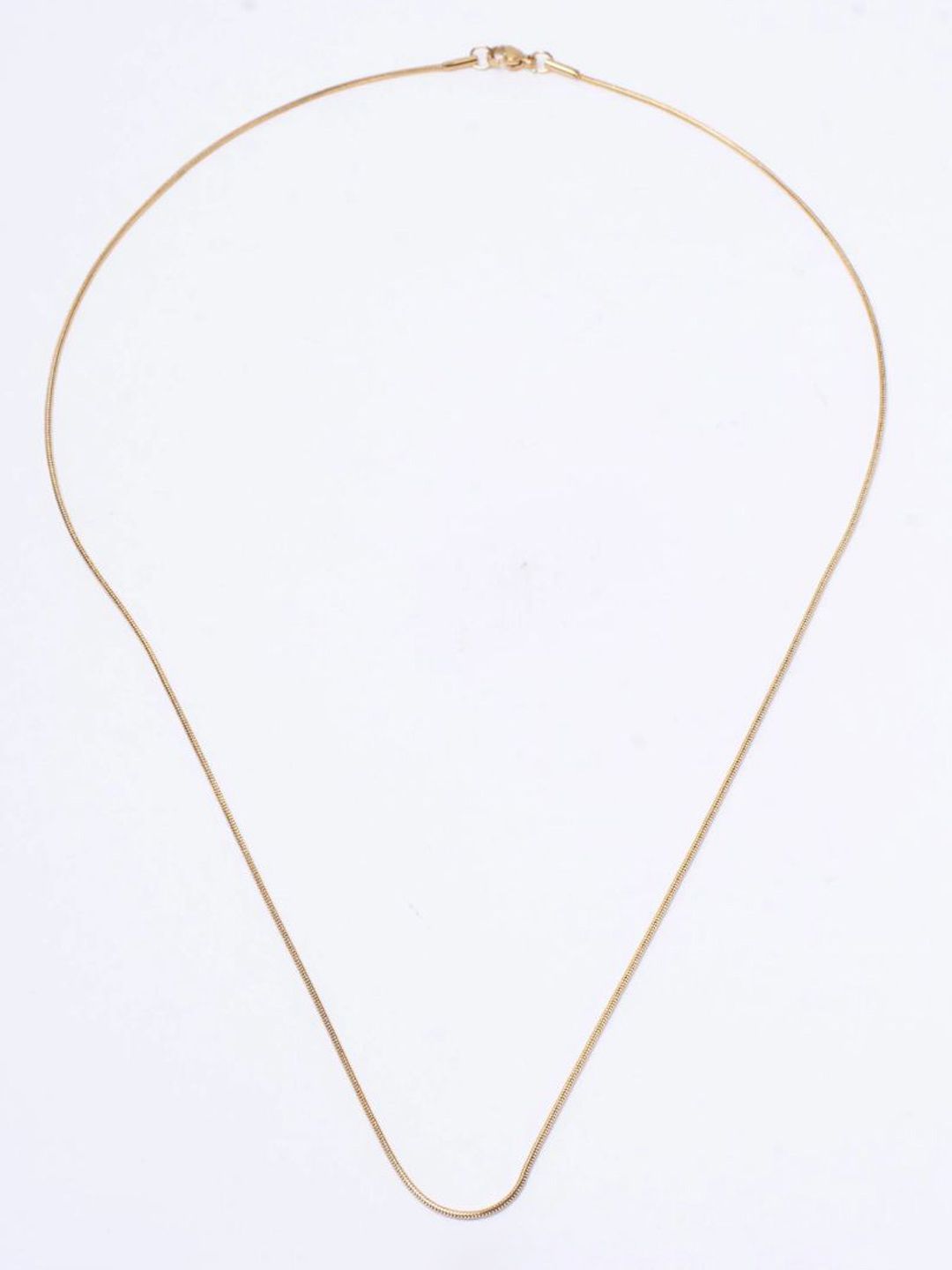 SALTY Pack of 2 Men Round Snake Gold Chain