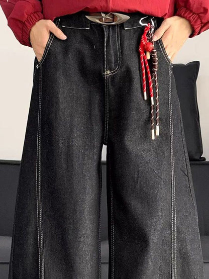 Men Baggy Fit Mid-Rise Heavy Fade Jeans