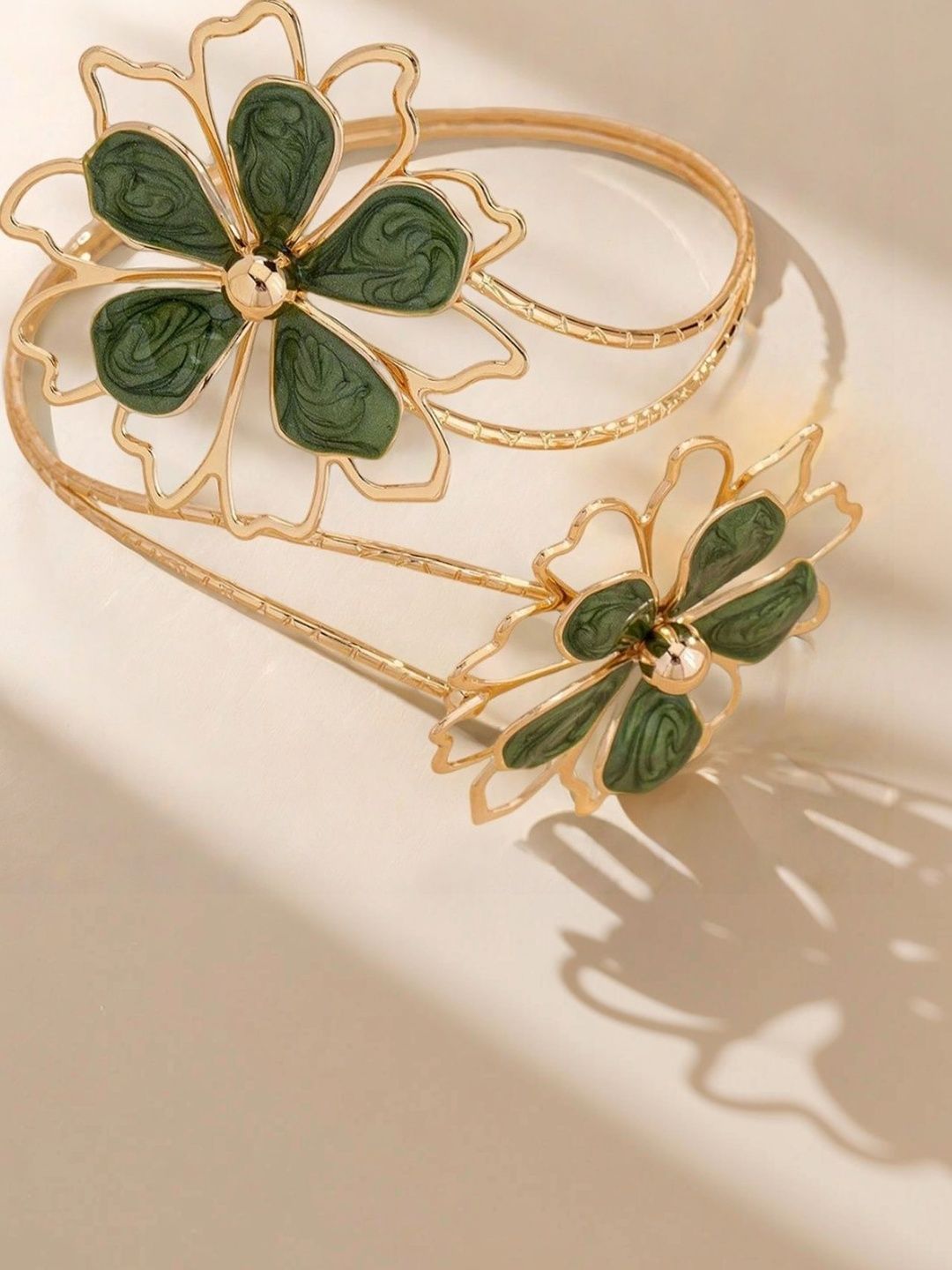 Women Gold-Plated Armlet Bracelet