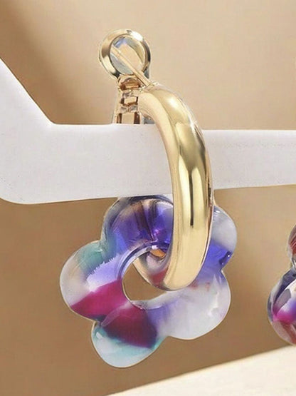Circular Hoop Earrings