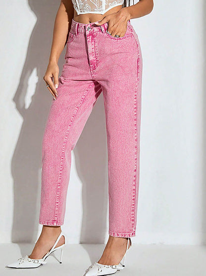 Women Slash Knee Jeans