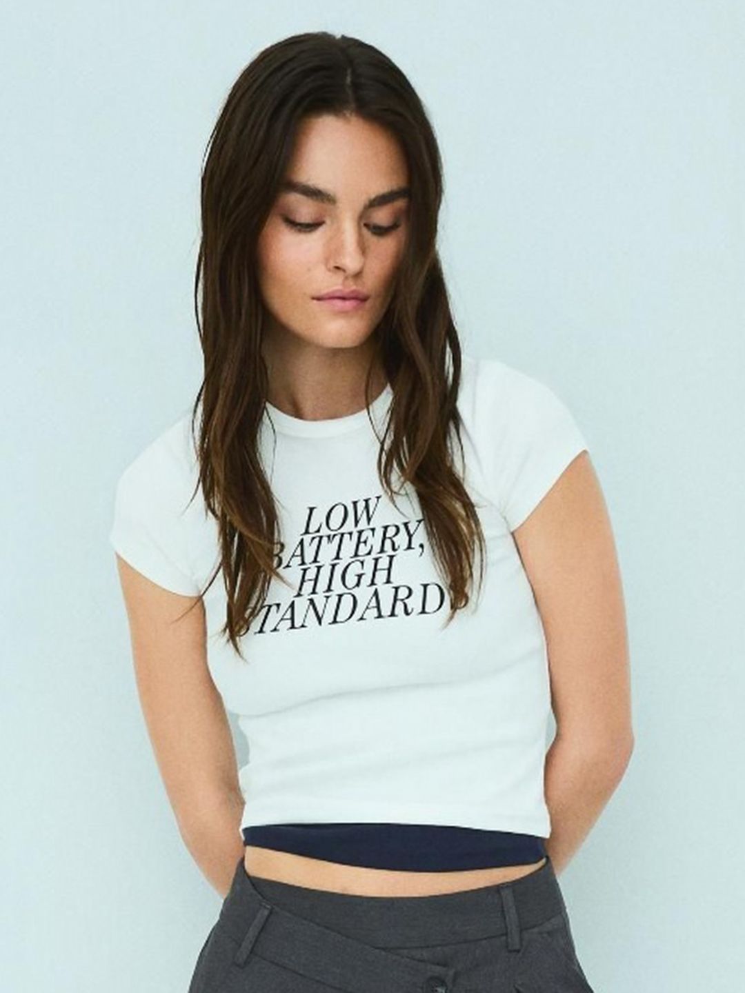 Short sleeve T-shirt with print