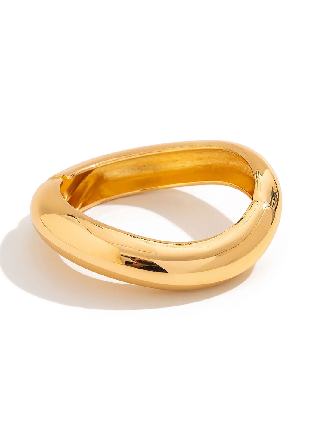 Gold-Plated Cuff Bracelet