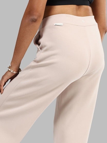 Women High-Rise Bare Butter Straight Fit Pants Tall