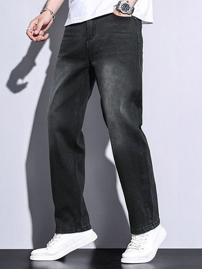 Men Regular Fit Mid-Rise Heavy Fade Jeans