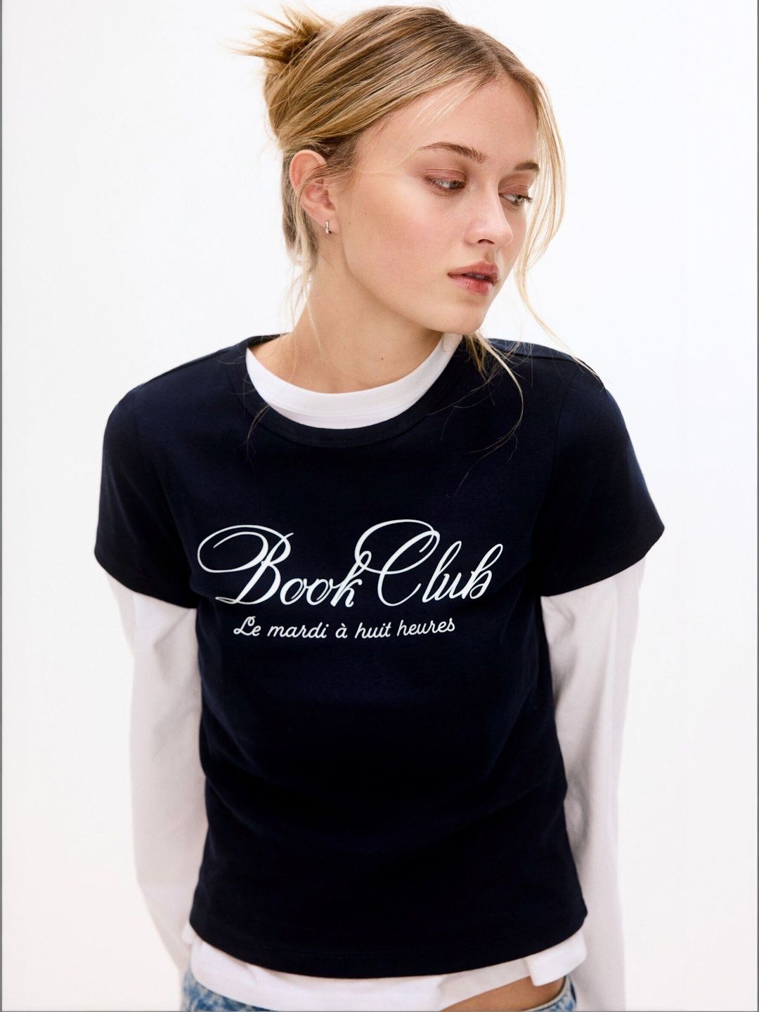 Print-motif T-shirt
