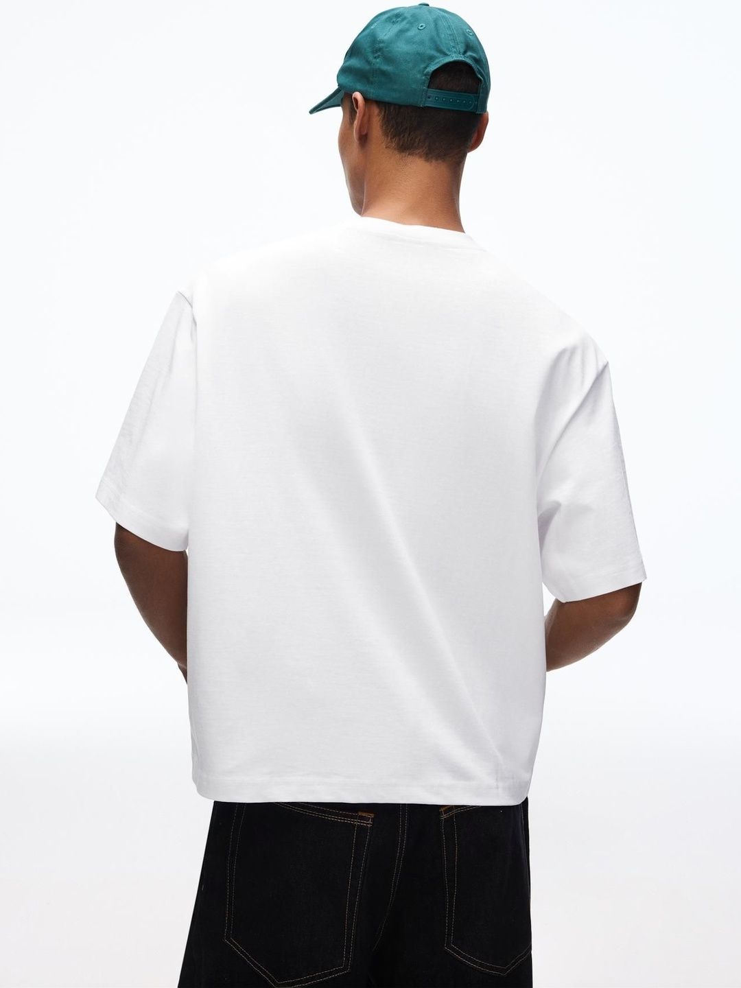Boxy short sleeve T-shirt