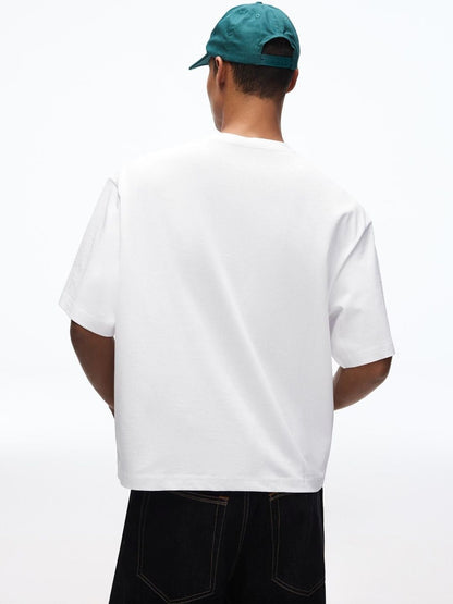 Boxy short sleeve T-shirt