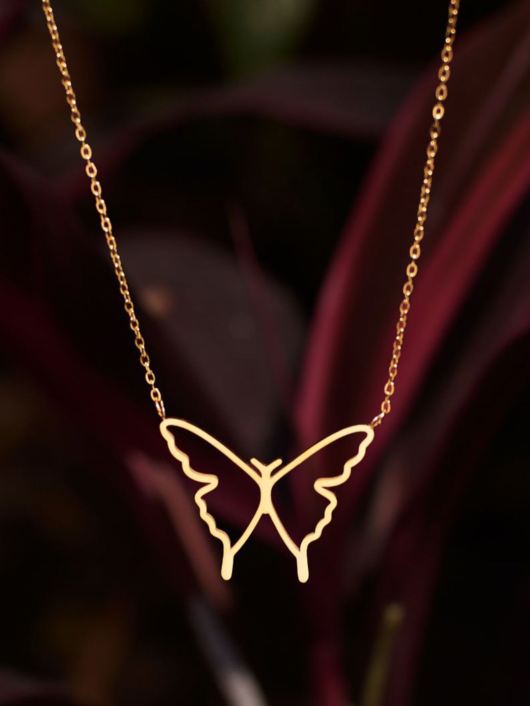 SALTY Stainless Steel Mariposa Golden Chain