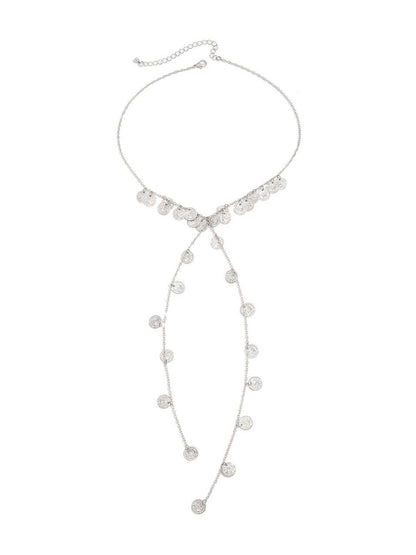Silver-Plated Antique Necklace