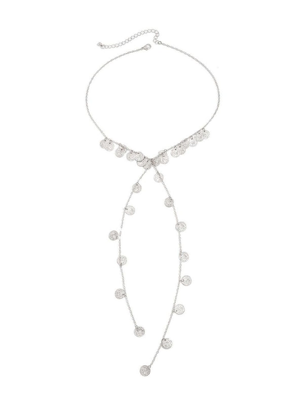 Silver-Plated Antique Necklace
