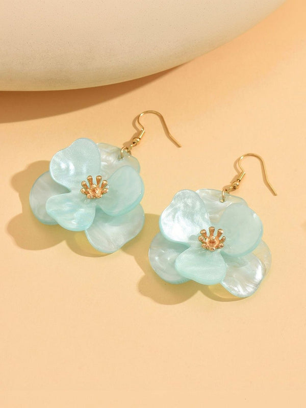 Floral Drop Earrings