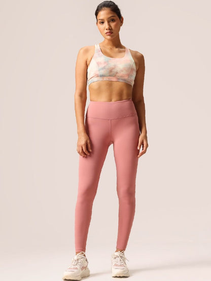 Women Pink High-Rise The Ultimate Leggings Lite - Tall