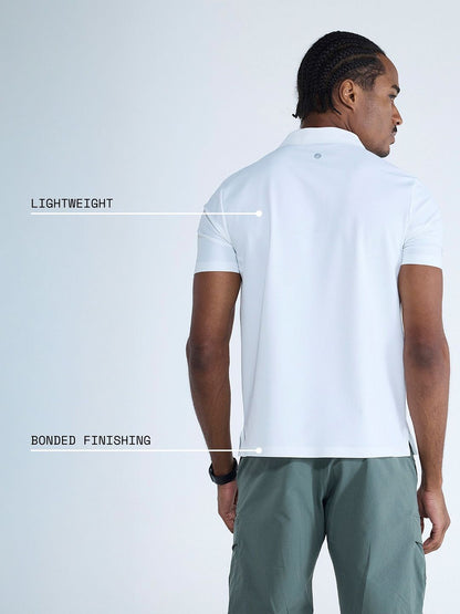 Off-White Mens Bonded Polo