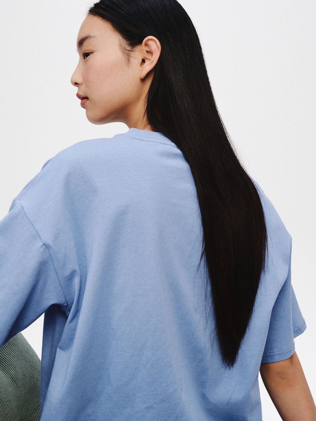 Motif-Detail Oversized T-shirt