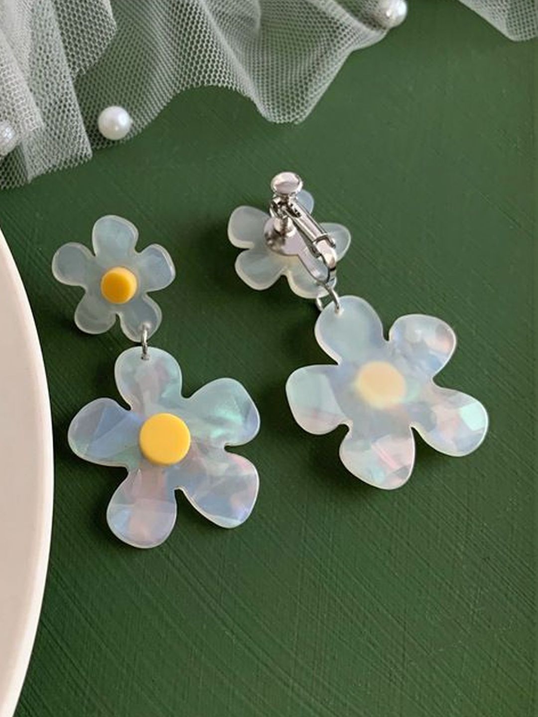 Floral Studs Earrings