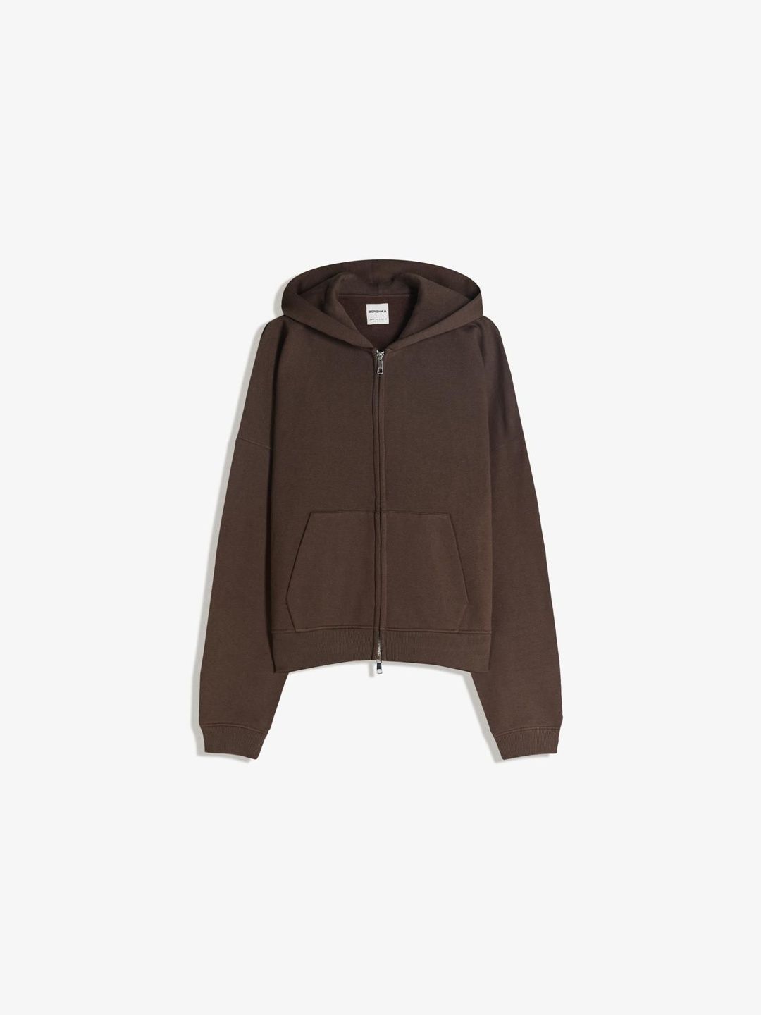 Oversize zip-up hoodie