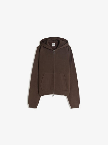 Oversize zip-up hoodie