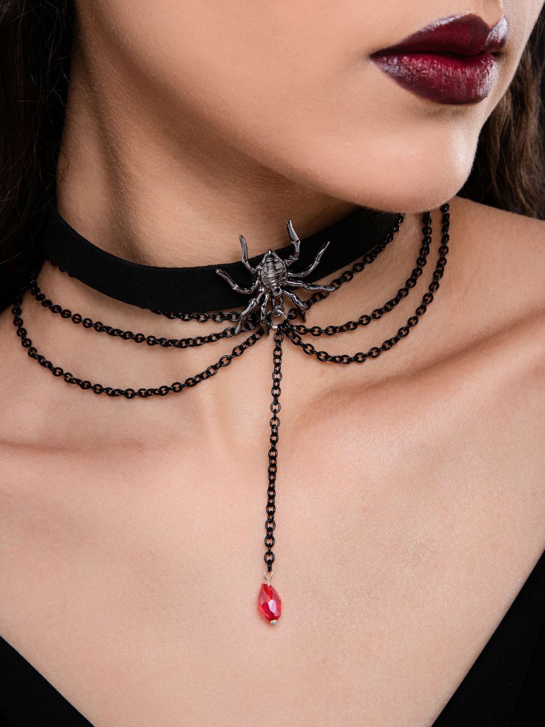 SALTY Pack of 2 Women Wicked Web Choker
