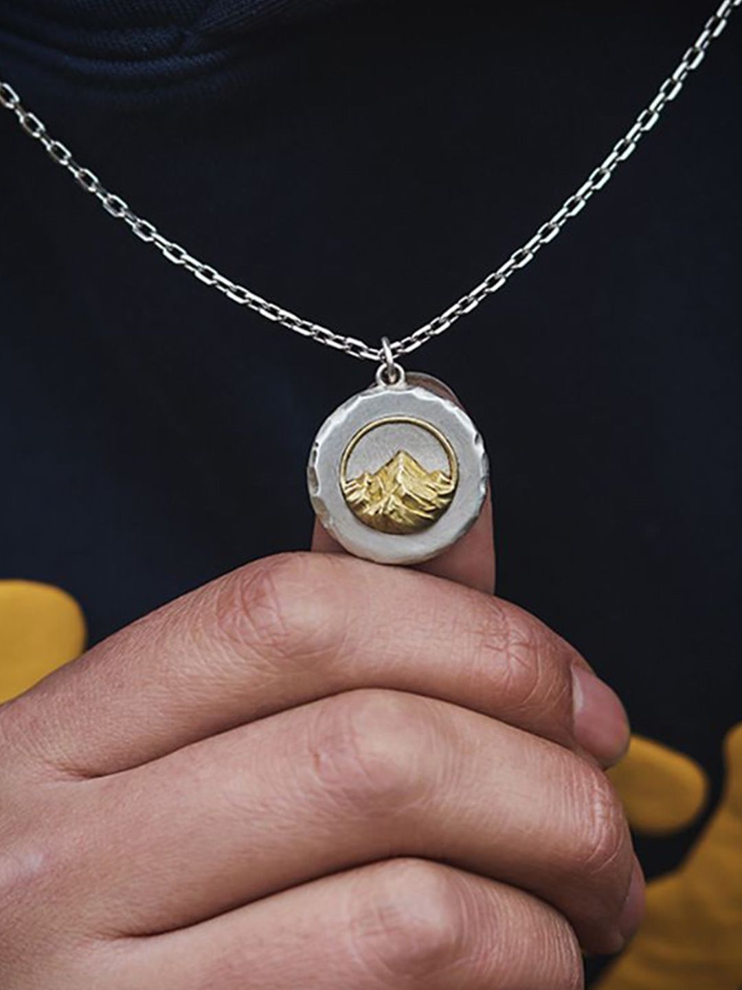 Stainless Steel Silver-Plated Chain
