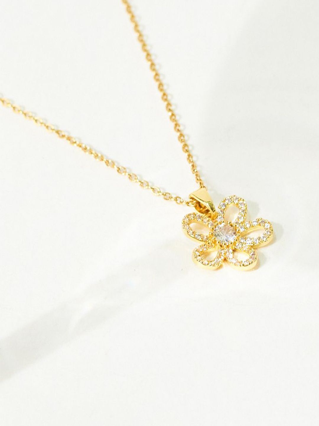 SALTY Floral Pendants with Chains