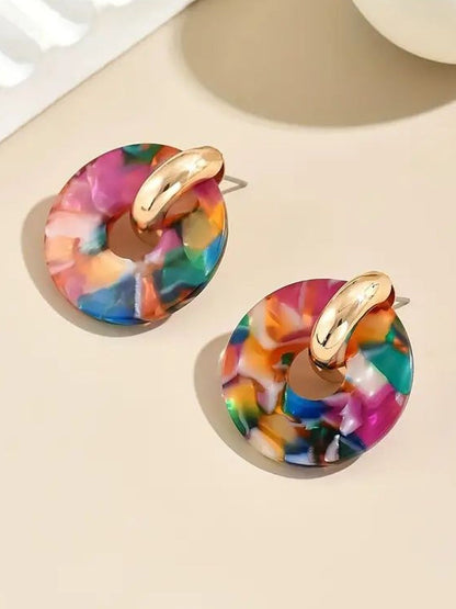 Circular Studs Earrings