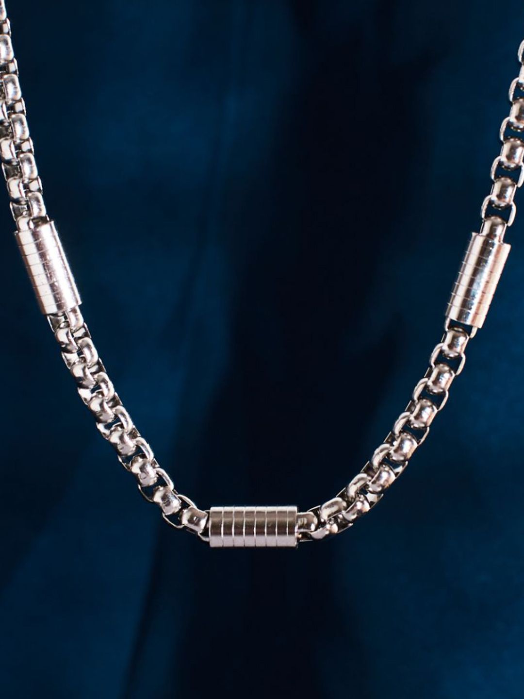 SALTY Stainless Steel Molten Necklace