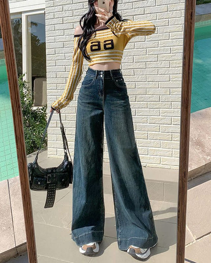 Women Bootcut Light Fade Jeans