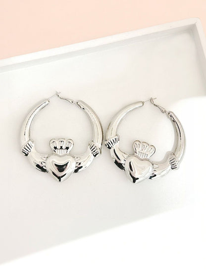 Circular Hoop Earrings