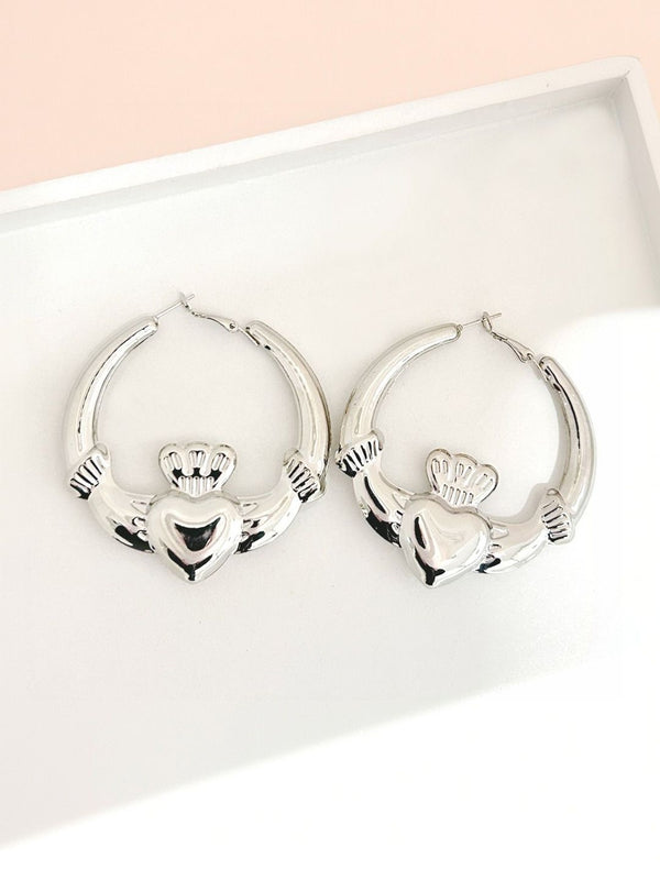 Circular Hoop Earrings