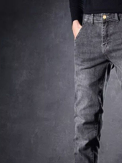 Men Skinny Fit Light Fade Jeans