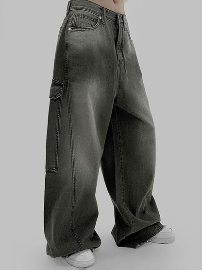 Women Boyfriend Fit Medium Fade Jeans