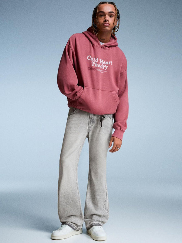 Straight-fit flared jeans