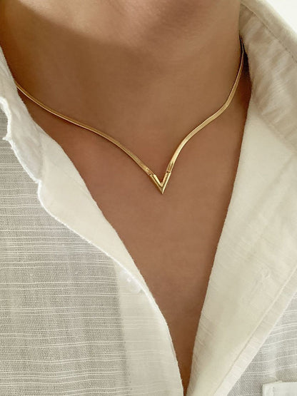 Copper Gold-Plated Minimal Chain