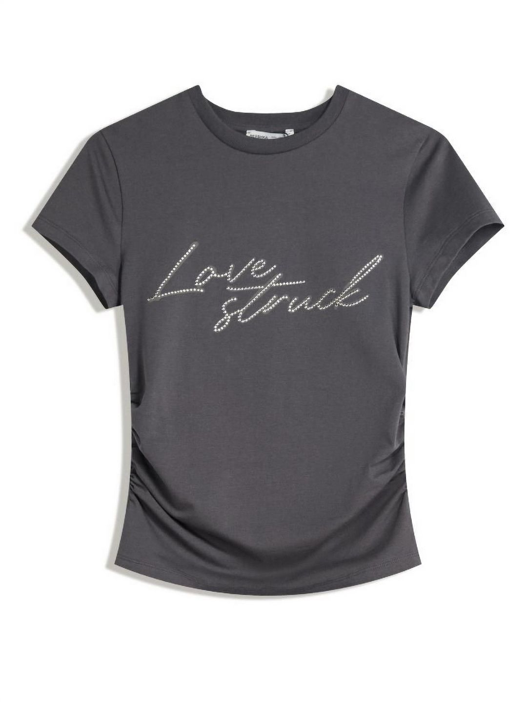 Short sleeve T-shirt with studded print