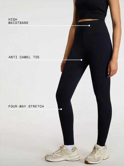 Black Sky-Rise Leggings