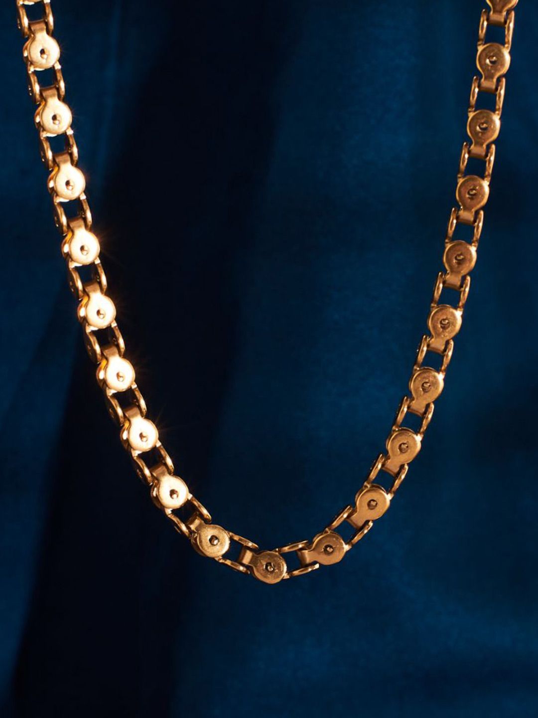 SALTY Stainless Steel Artisan's Link Necklace