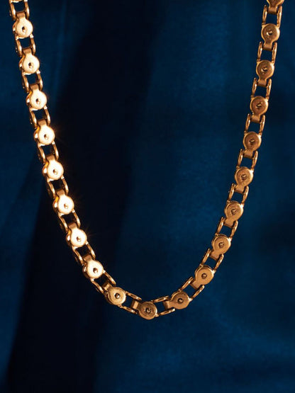 SALTY Stainless Steel Artisan's Link Necklace