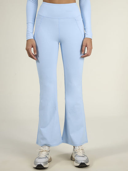 Ice Blue Petite Sculpt Bootcut Leggings