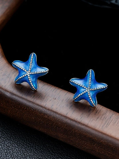 Star Shaped Studs Earrings