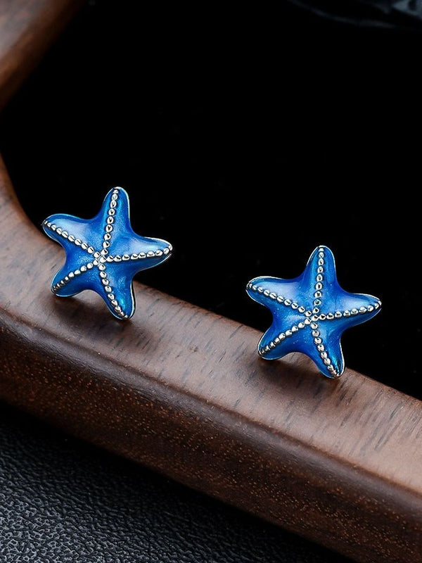 Star Shaped Studs Earrings