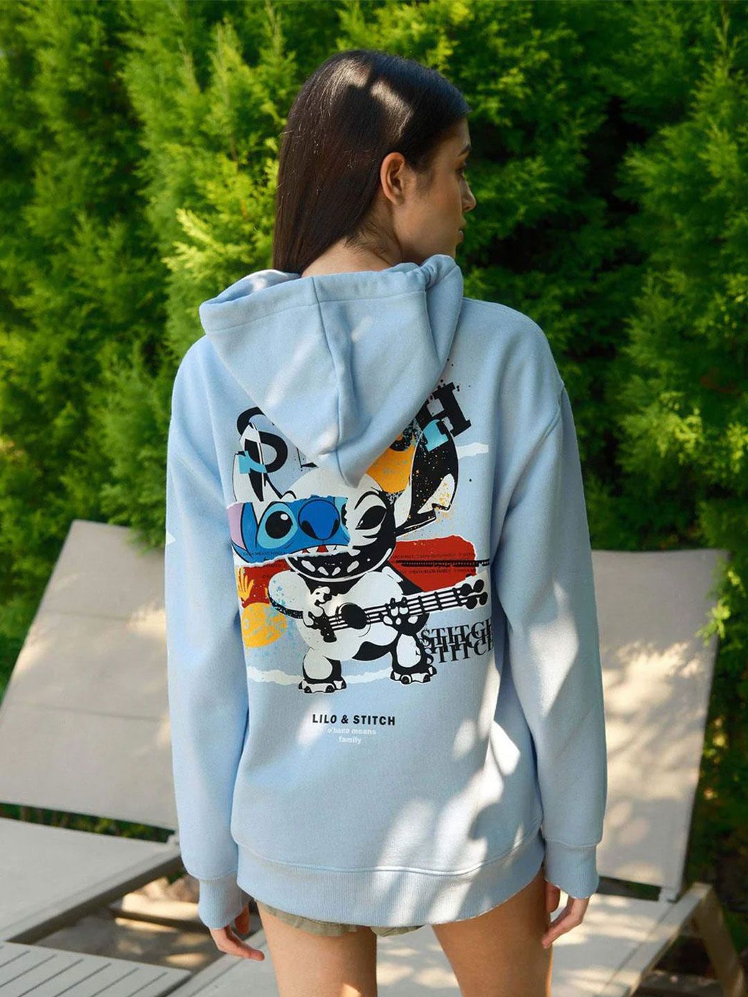 Women Stitch Heavyweight Hoodie