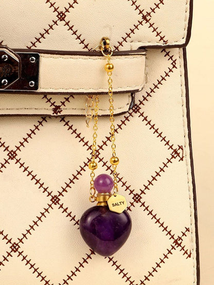 SALTY Women Quartz Perfume Bottle Charm  Bracelet
