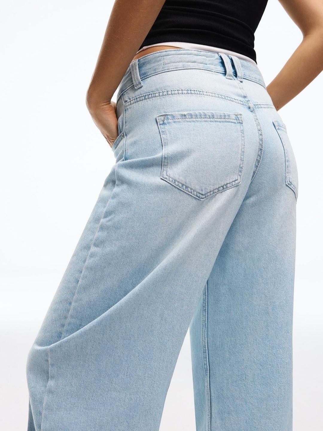 Baggy barrel jeans