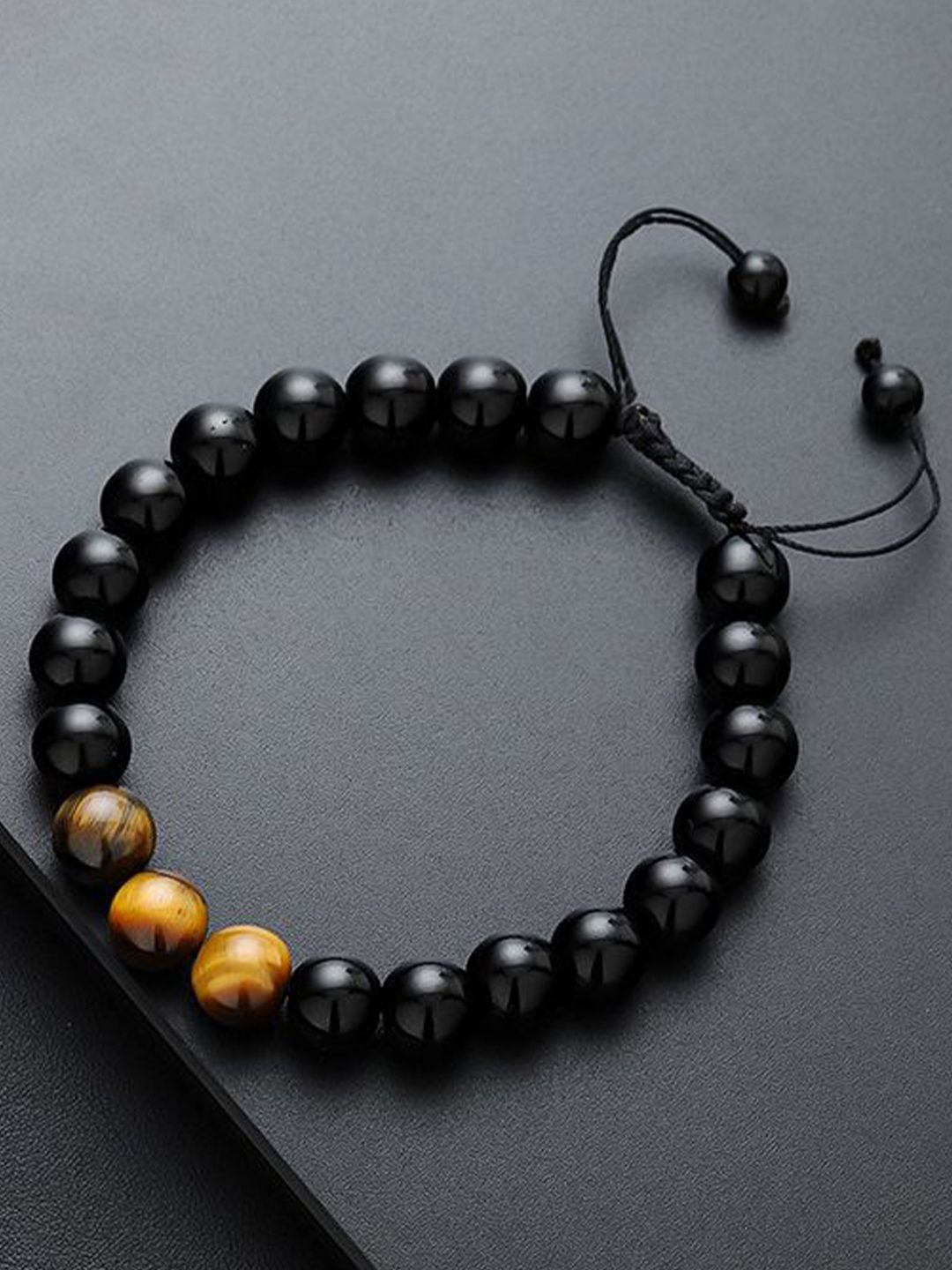 Men Artificial Beads Bracelet