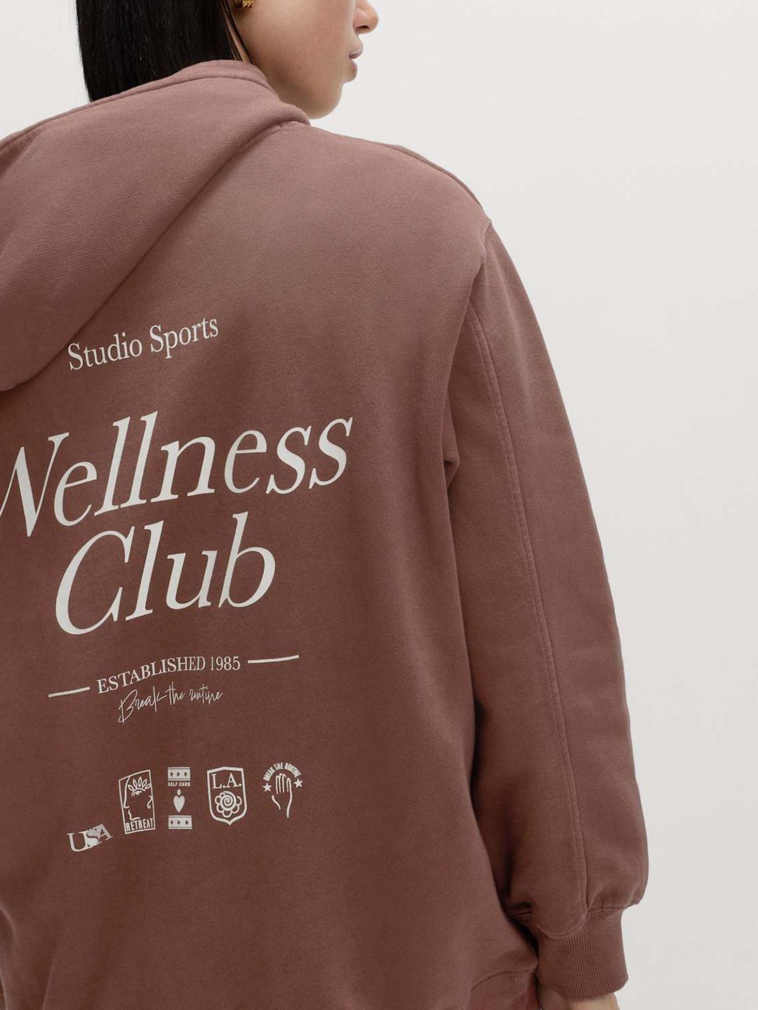 Pure Cotton Graphic Hoodie