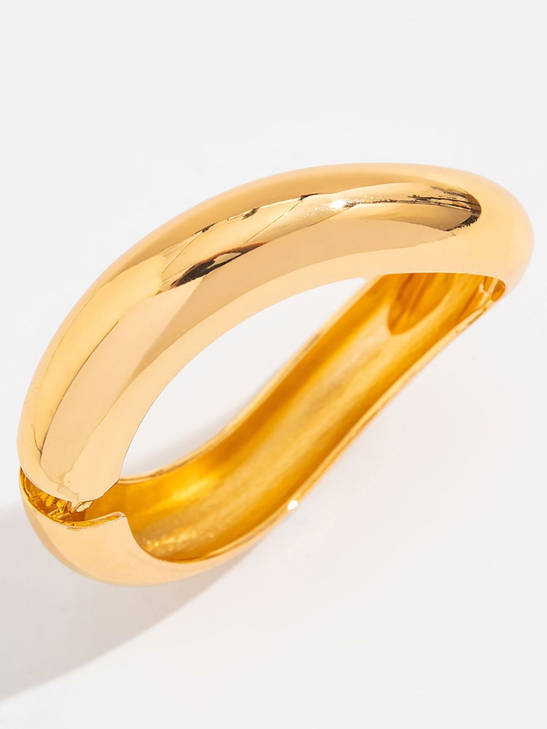 Gold-Plated Cuff Bracelet