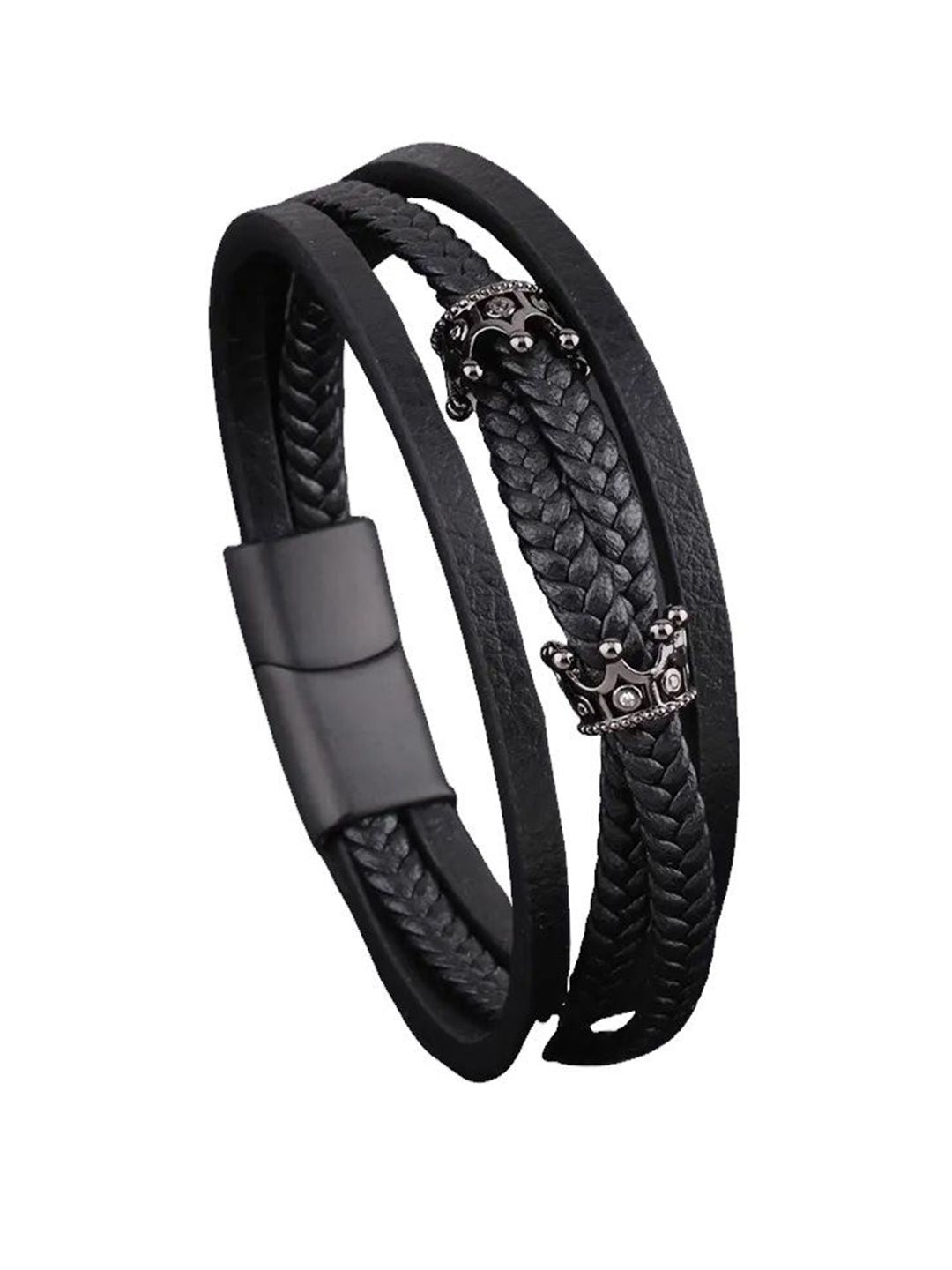 Men Silver-Plated Link Bracelet